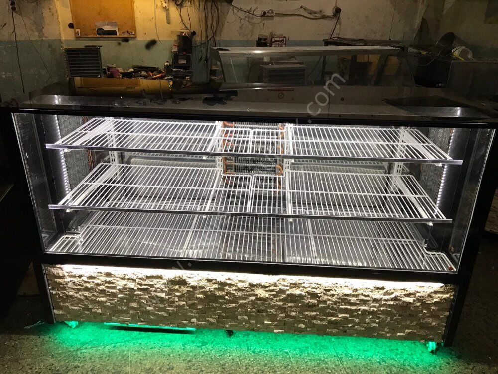 Kebap Dolabı Önü Taşlı Model