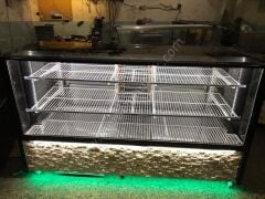 Kebap Dolabı Önü Taşlı Model