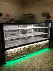 Kebap Dolabı Önü Taşlı Model