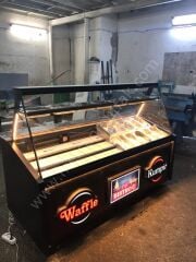 Kumpir Waffle Dolabı Black Model