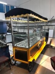 Yeni Nesil Lokma Tezgahı Arabalı Model MRS-379