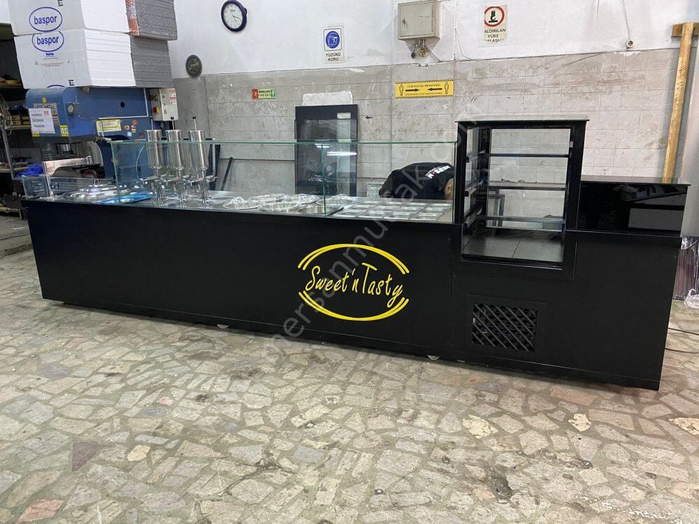 Lokma Pişirici ve Pasta Dolabı Tezgahı MRS-188