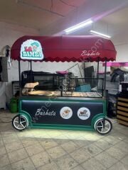 Churros Tatlı Makinası ve Seyyar Pişirme Tezgahı MRS-497
