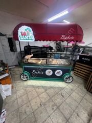 Churros Tatlı Makinası ve Seyyar Pişirme Tezgahı MRS-497