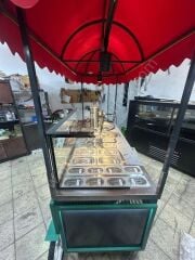 Churros Tatlı Makinası ve Seyyar Pişirme Tezgahı MRS-497