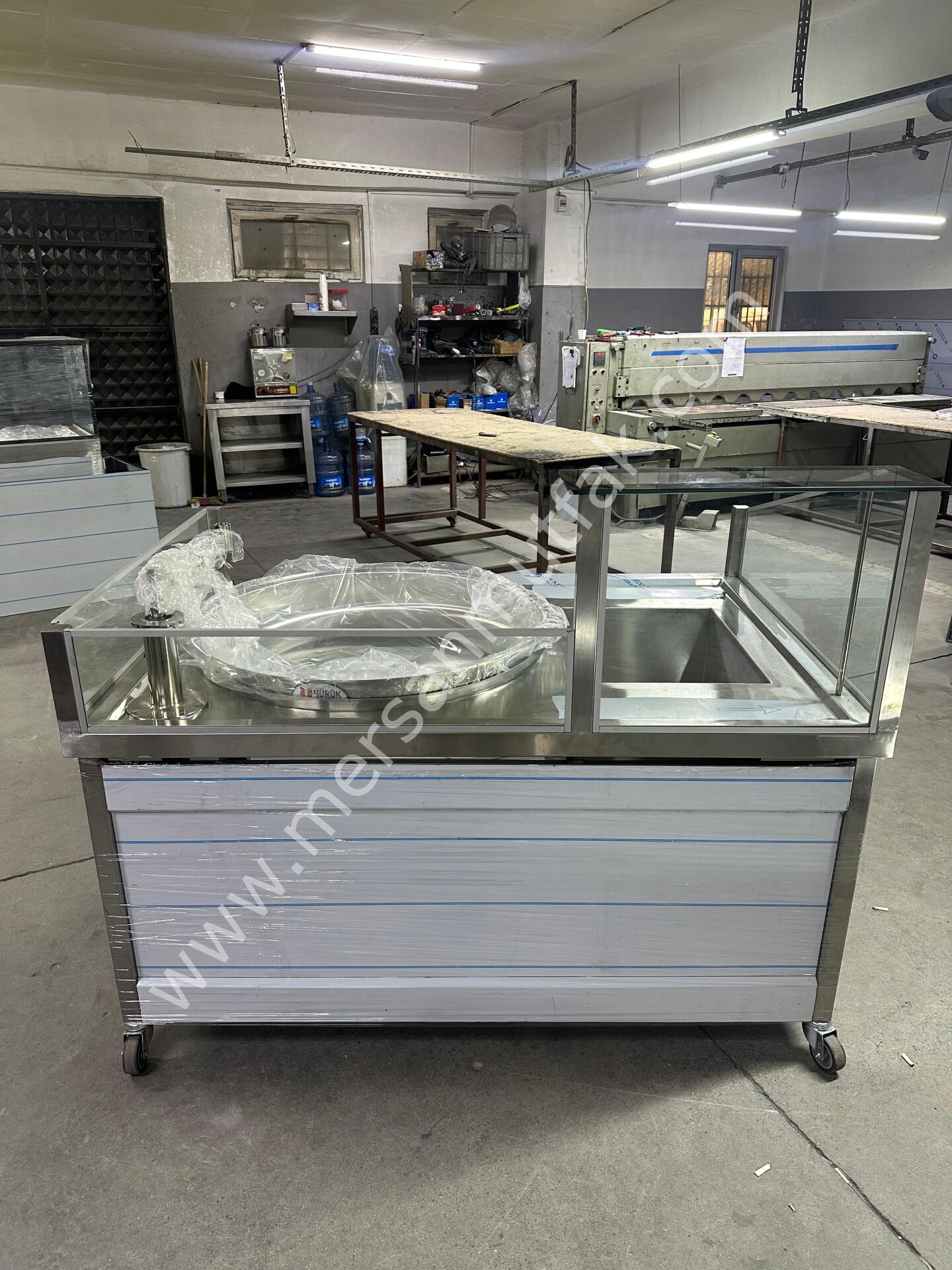 Halka Tatlı Pişirici Tezgahı MRSN-165