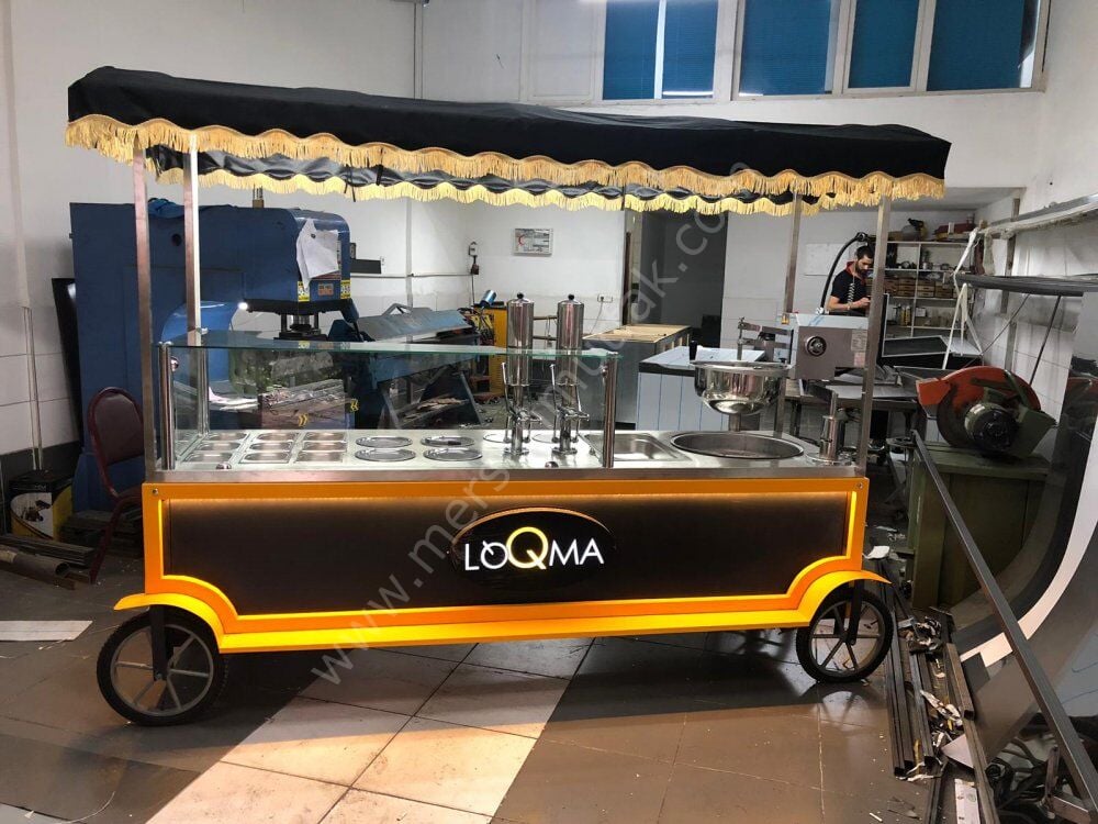 Yeni Nesil Lokma Tezgahı Arabalı Model MRS-379