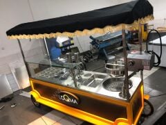 Yeni Nesil Lokma Tezgahı Arabalı Model MRS-379