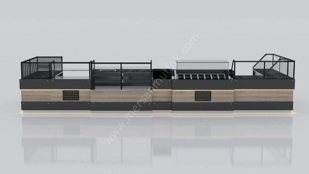 Kuru-Yaş Pasta Dolabı ve Börek Tezgahı Seti