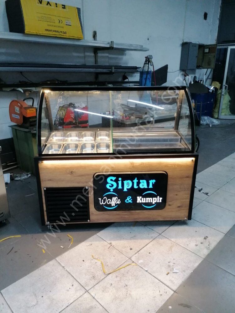 Waffle ve Kumpir Dolabı Seti