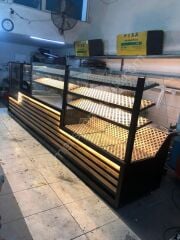 Börek Ekmeklik ve Pasta Dolabı Seti Taba Model