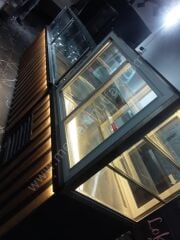 Yemeklik ve Pasta Dolabı Self Servis Ünitesi 8+6 Model