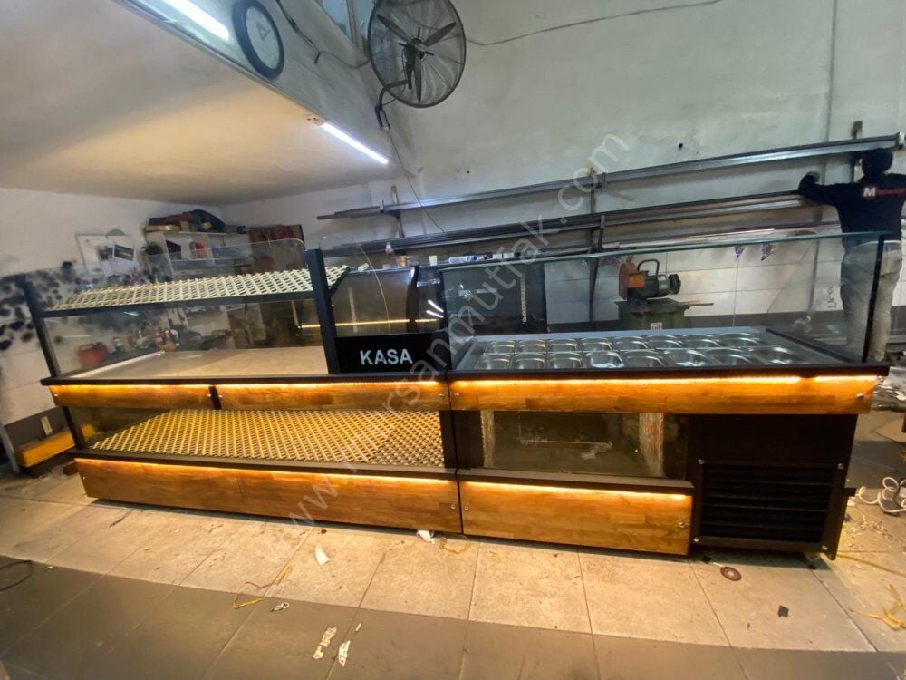 Böreklik & Baklava Tezgahı ve Salat Bar Dolabı Seti