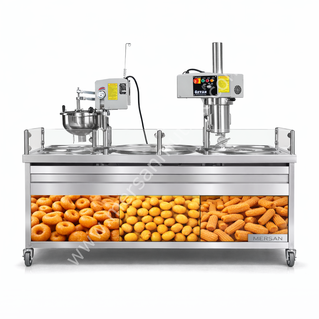 Tulumba Lokma Tatlı Makinesi ve Tezgahı MRS-317