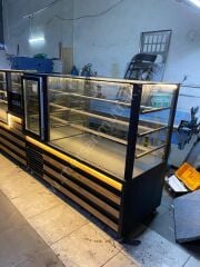 Yaş ve Kuru Pasta Dolabı Yatay Model