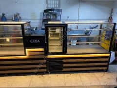 Yaş ve Kuru Pasta Dolabı Yatay Model