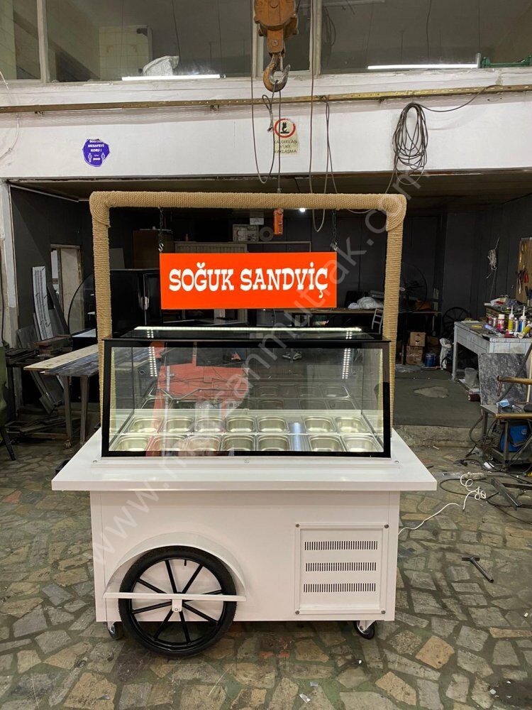 Kahvaltı Arabası Beyaz Model