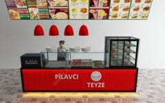 Pilav Tezgahı Red Model