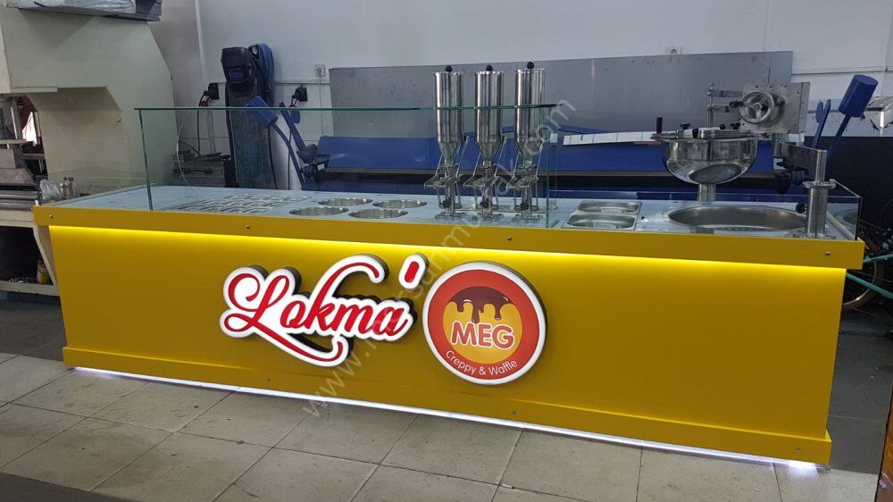 Yeni Nesil Çikolatalı Lokma Tezgahı Seti MRS-298