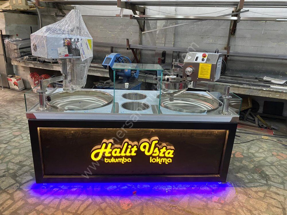Lokma ve Tulumba Makinesi ve Pişirici Tezgahı MRS-240