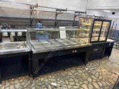 Yemeklik Tezgahı ve Tatlı Dolabı