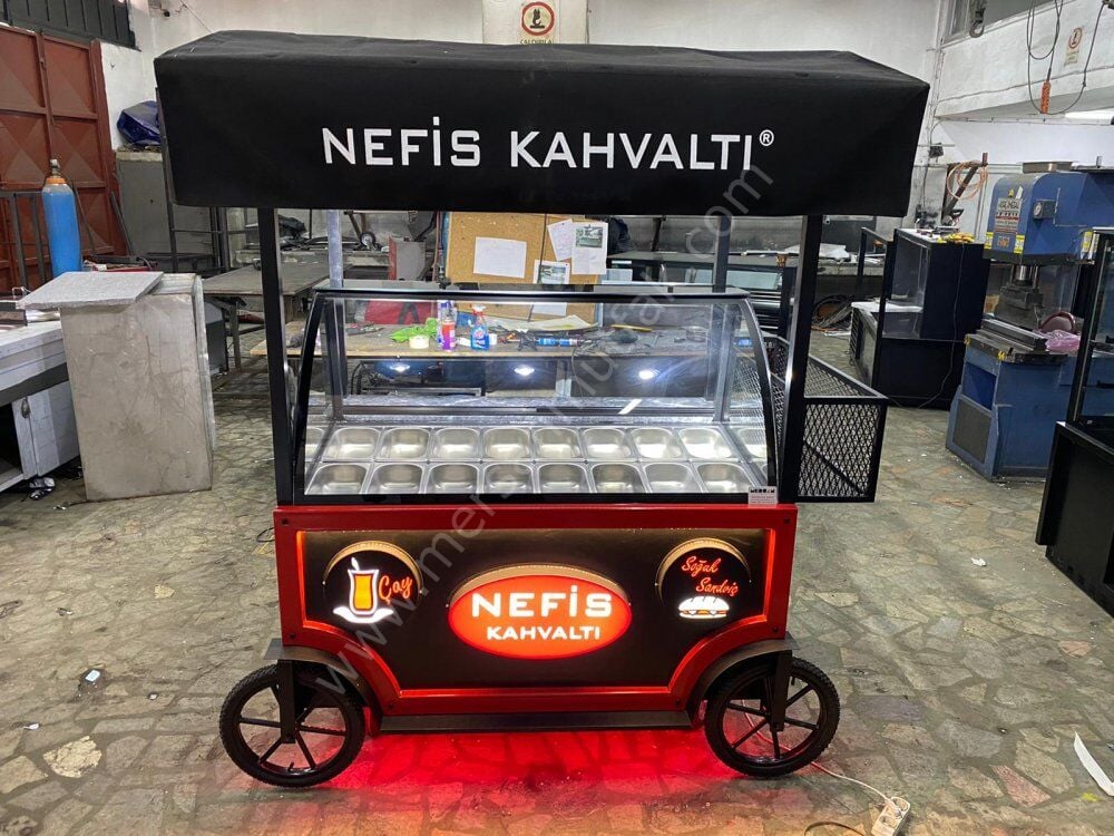 Seyyar Kahvaltı ve Soğuk Sandviç Tezgahı