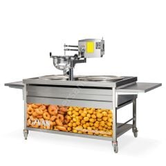 Çiftli Lokma Tatlı Makinesi ve Tezgahı MRS-200