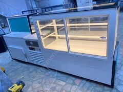 Pasta ve Waffle Dolabı Mavi Model Set