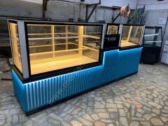 Pasta ve Waffle Dolabı Mavi Model Set