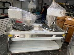 Tulumba Lokma Makinesi ve Pişirici Tezgahı MRS-175