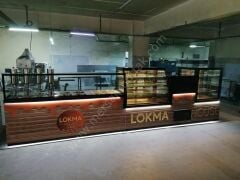 Lokma Tezgahı ve Pasta Dolabı Seti MRS-170