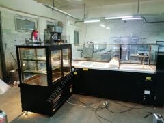 Benmari ve Pasta Dolabı Seti Ahşap Model