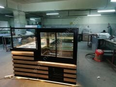 Benmari ve Pasta Dolabı Seti Ahşap Model