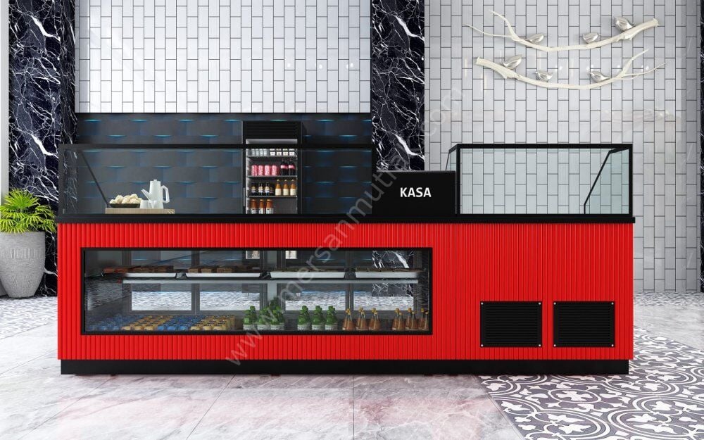 Salat Bar ve Benmari Tezgahı