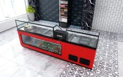 Salat Bar ve Benmari Tezgahı