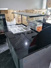 Salatbar Tezgahı Kırmızı Model