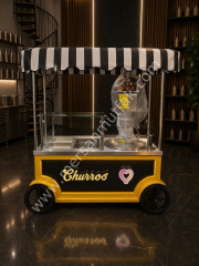 Churros Makinası ve Pişirici Tezgahı Seyyar MRS-128