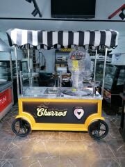 Churros Makinası ve Pişirici Tezgahı Seyyar MRS-128