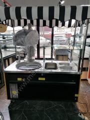 Churros Makinası ve Pişirici Tezgahı Seyyar MRS-128