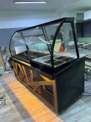 Kumpir Dolabı ve Benmari Tezgahı