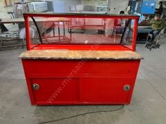 Waffle Dolabı Kırmızı Model