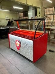 Waffle Dolabı Kırmızı Model