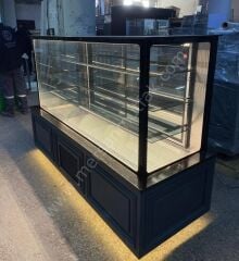 Pasta Dolabı Ahşap Dekorlu