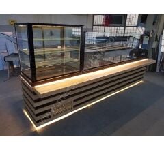 Isıtmalı Baklava Tezgahı ve Pasta Dolabı