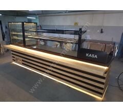 Isıtmalı Baklava Tezgahı ve Pasta Dolabı