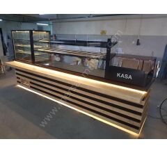 Isıtmalı Baklava Tezgahı ve Pasta Dolabı