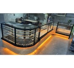 Baklava Ekmeklik Tezgahı ve Pasta Dolabı S Model