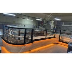 Baklava Ekmeklik Tezgahı ve Pasta Dolabı S Model