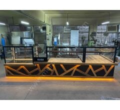 Baklava Tezgahı ve Pasta Dolabı Set