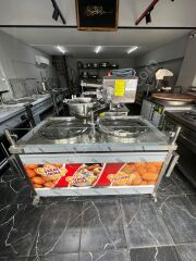 Lokma Makinesi ve Çift Pişiricili Tezgah